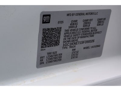 2025 Chevrolet Silverado 2500 HD LT