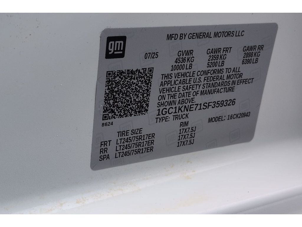 2025 Chevrolet Silverado 2500 HD LT