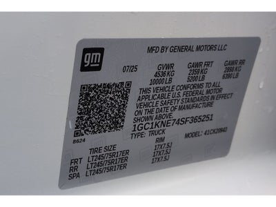 2025 Chevrolet Silverado 2500 HD LT