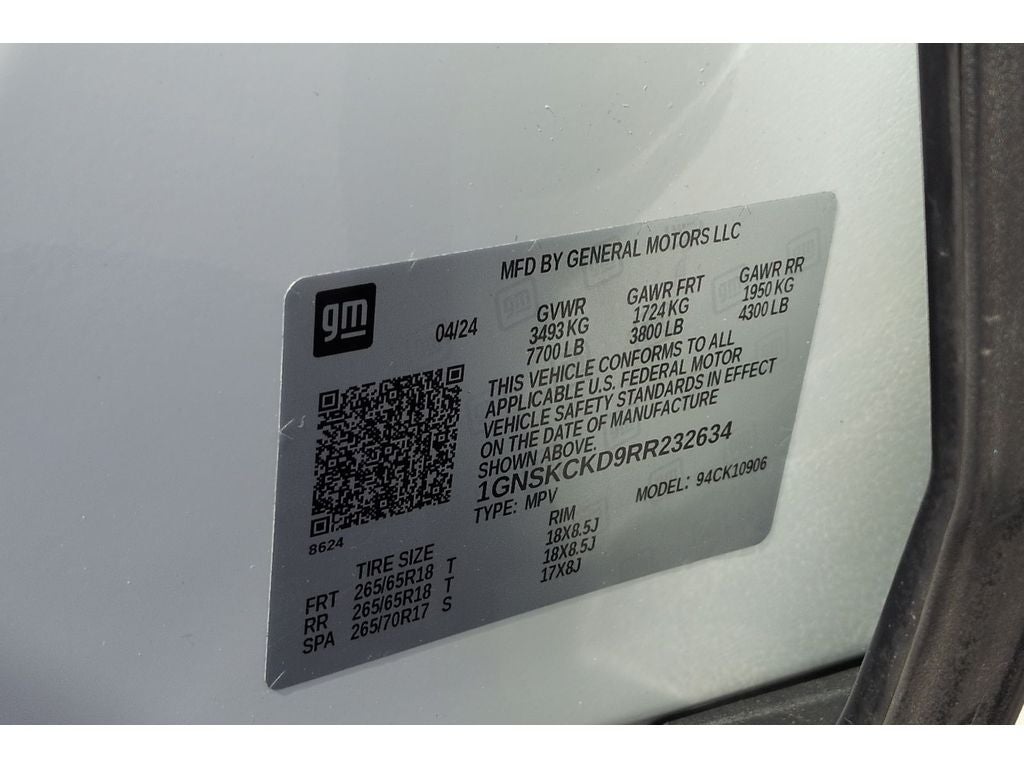 2024 Chevrolet Suburban LT