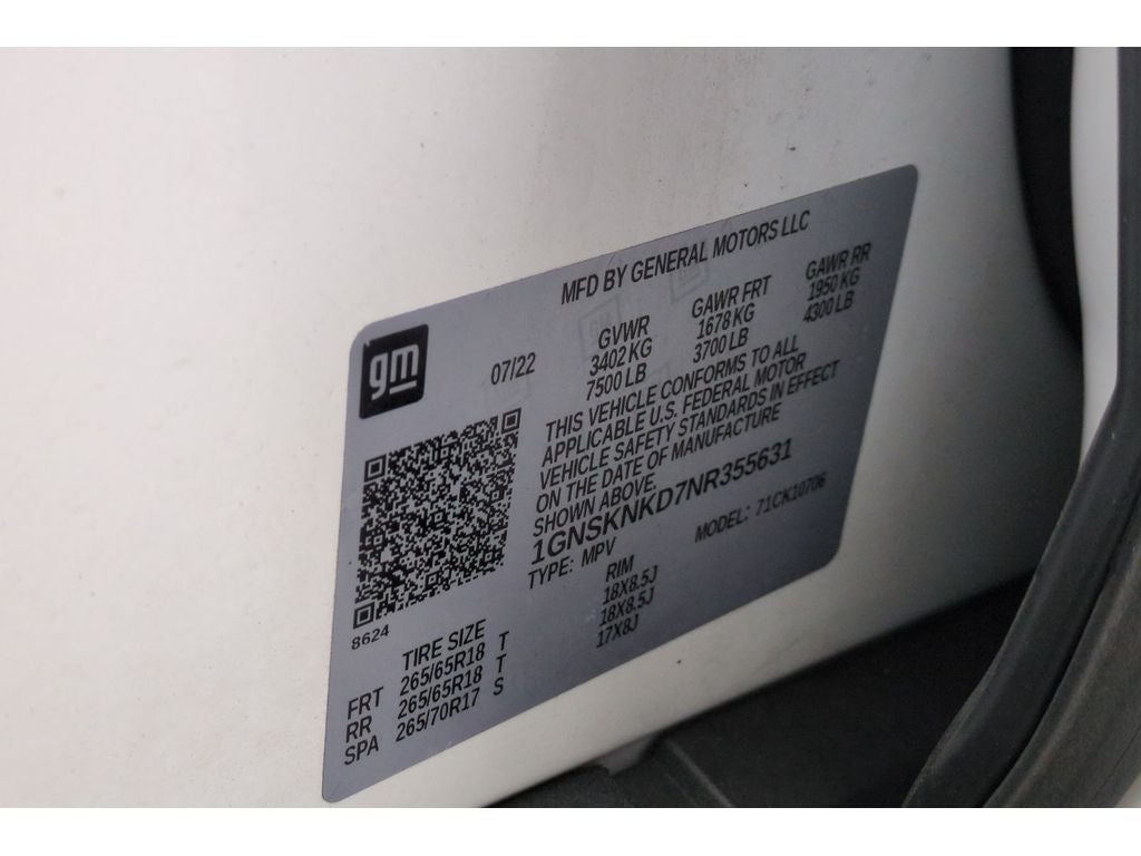 2022 Chevrolet Tahoe LT