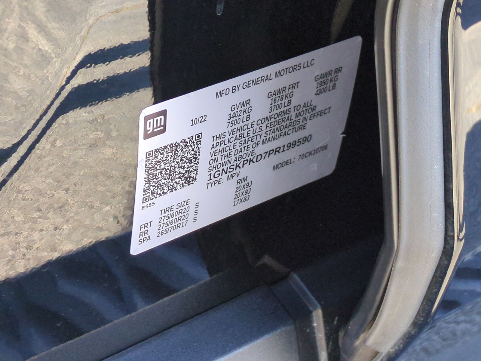 2023 Chevrolet Tahoe Z71