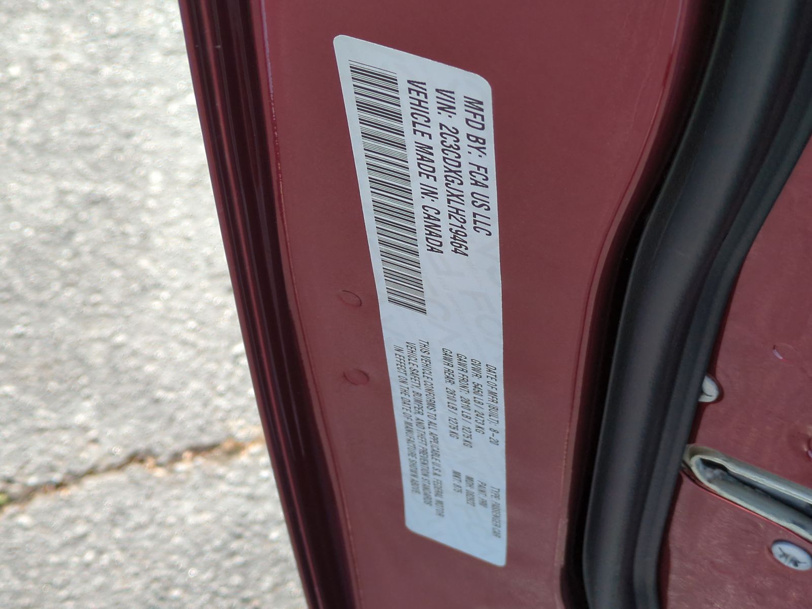 2020 Dodge Charger Scat Pack