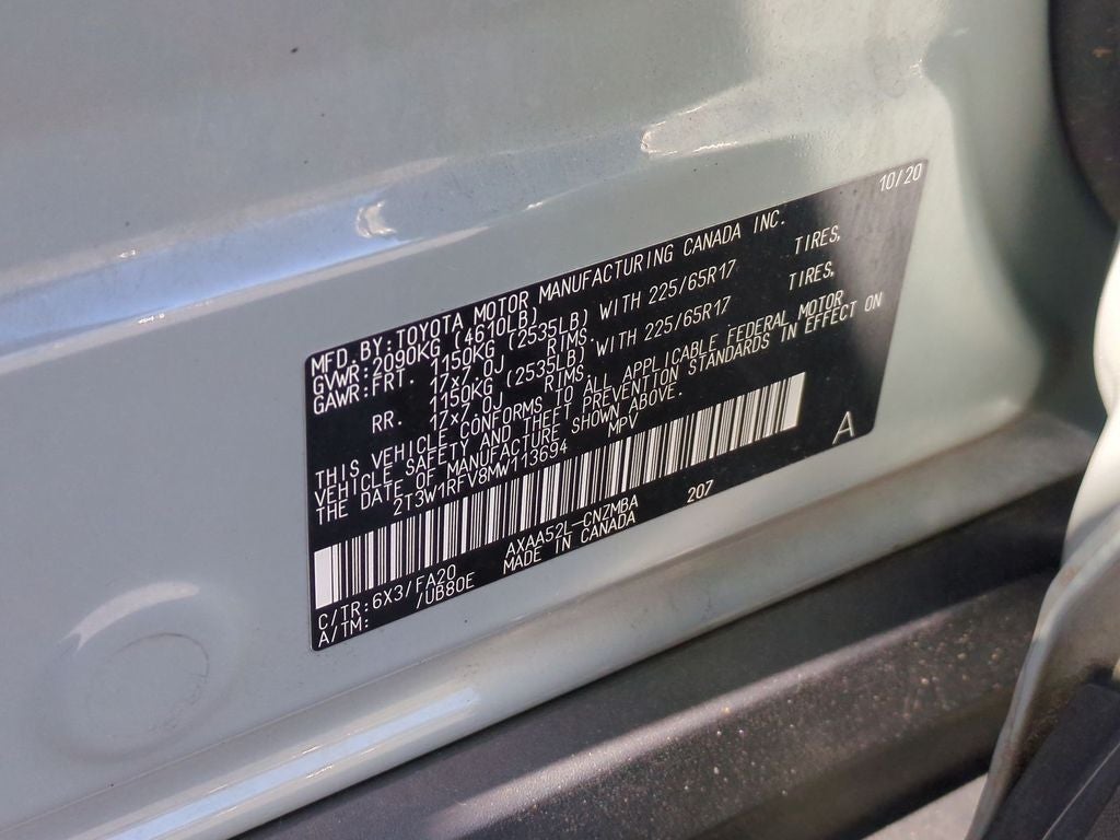 2021 Toyota RAV4 XLE